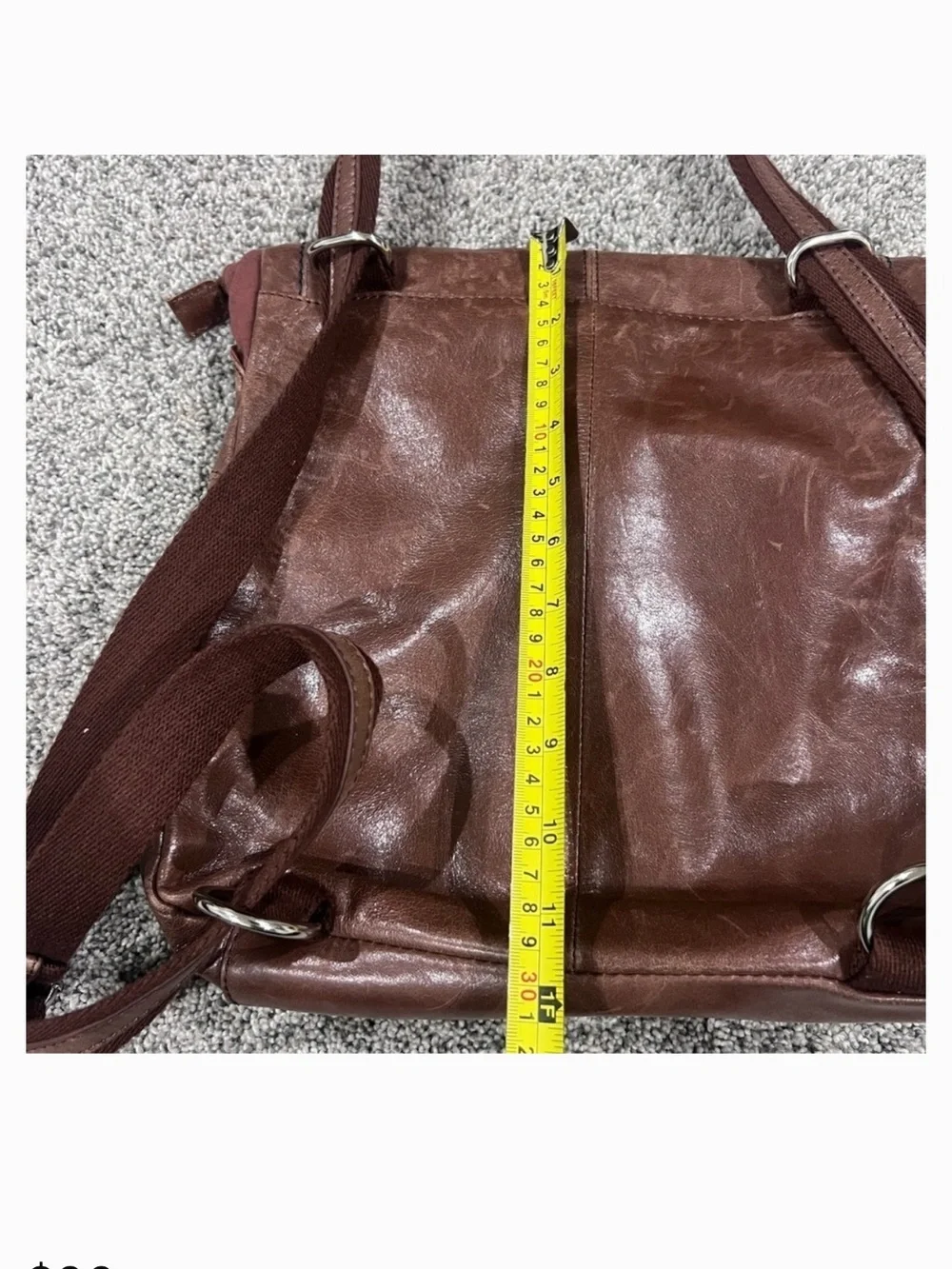 The Sak Brown Leather Messenger Bag for Men